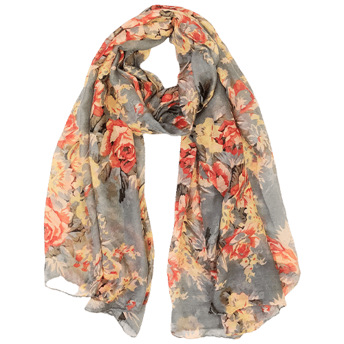 Women's Chiffon Printed Scarves 